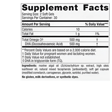 Vegan Prenatal DHA